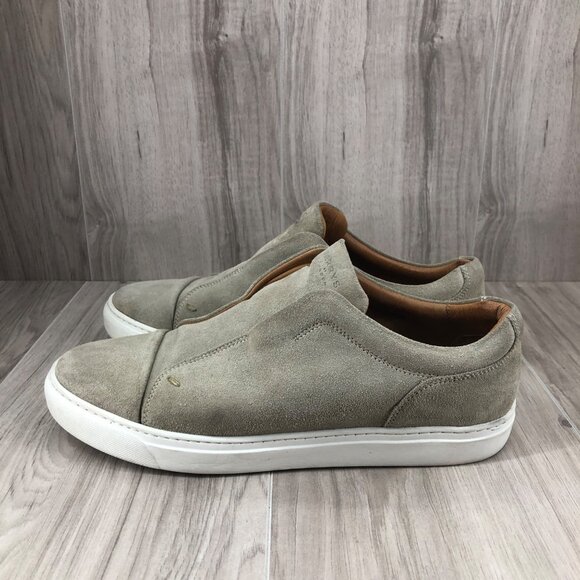 Harry of London Shoes Mens EU 41.5 Aaron Tan Suede Slip On Loafer Sneakers main image 5